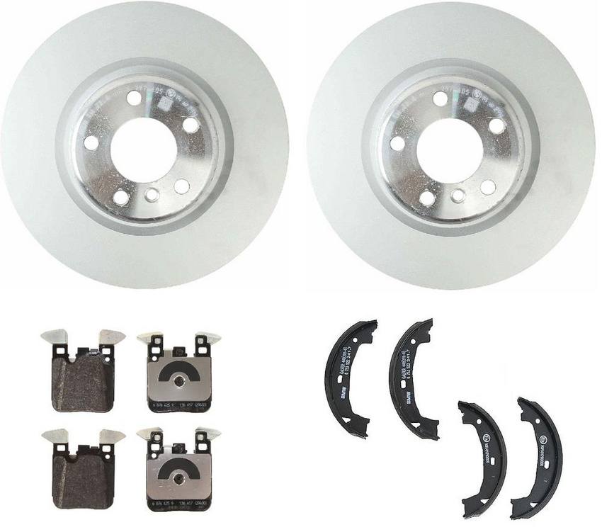 BMW Brake Kit - Pads and Rotors Rear (345mm)